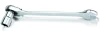 (EN) Ratchet combination wrench 12-кутна / HEX 9 мм пряме, (EN) bent, кут: 13 15°, довжина: 149 мм, 1 шт Toptul ABAF0909 (фото 2)