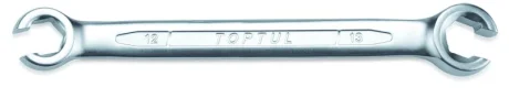 (EN) Double-ended flare nut wrench HEX, 10x11, тип: пряме, 15°, довжина: 150 мм, 1 шт, для гальмівіних трубок / для гідравлічних шлангів / для паливних ліній / (EN) for flare nut Toptul AEEA1011