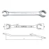 (EN) Double-ended flare nut wrench 12-кутна, 14x17, тип: пряме, 15°, довжина: 190 мм, 1 шт, для гальмівіних трубок / для гідравлічних шлангів / для паливних ліній / (EN) for flare nut Toptul AEEA1417 (фото 2)