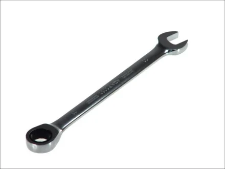 (EN) Ratchet combination wrench 12-кутна / HEX 11 мм пряме, кут: 15°, довжина: 165 мм, 1 шт Toptul AOAF1111