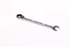 (EN) Ratchet combination wrench 12-кутна / HEX 14 мм пряме, кут: 15°, довжина: 190 мм, 1 шт Toptul AOAF1414 (фото 1)