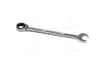 (EN) Ratchet combination wrench 12-кутна / HEX 17 мм пряме, кут: 15°, довжина: 225 мм, 1 шт Toptul AOAF1717 (фото 3)