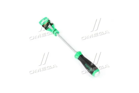 Викрутка шліцева 10.0 x 200mm (з шестигранником ударна) Toptul FAGB1020 (фото 1)