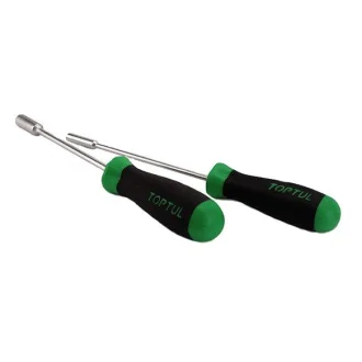 (EN) Handle socket wrench 6-кутна пряме, 4 мм, довжина: 230 мм, ручка: пластик / проти ковзання Toptul FGAB0413