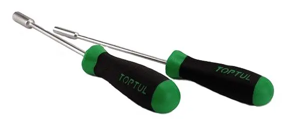 (EN) Handle socket wrench 6-кутна пряме, 13 мм, довжина: 250 мм, ручка: / проти ковзання Toptul FGAB1313 (фото 1)