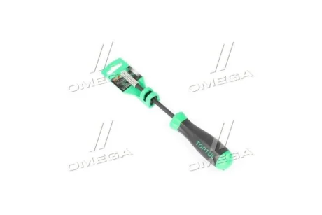 Ручка для біт HEX, дюймовий розмір: 1/4", розмір шпильки в дюймах: 1/4", магнітна, довжина: 125 мм, довжина 2: 240 мм, ручка: проти ковзання, накінечник: загартовані/магнітний/посилена Toptul FTBA0824