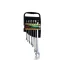 (EN) Double-ended ring wrench комплектація 7 шт, 12-кутна / HEX: 10, 11, 12, 13, 14, 17, 19 мм, кут: 15°, у пластиковому тримачі Toptul GAAM0706 (фото 2)