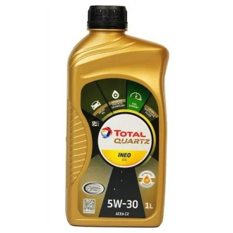 Олива 5W30 C2 1L QUARTZ INEO ECS TOTAL 166252