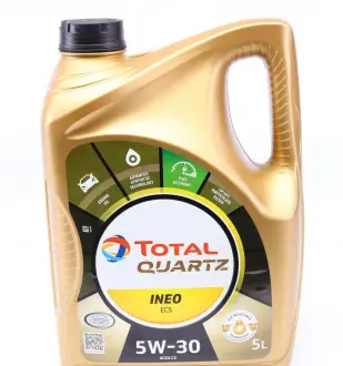 Олива 5W30 Quartz INEO ECS (5L) (B712290) TOTAL 213683