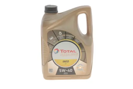 Олива 5W40 Quartz INEO C3/GM DEXOS2 (5L) TOTAL 213790