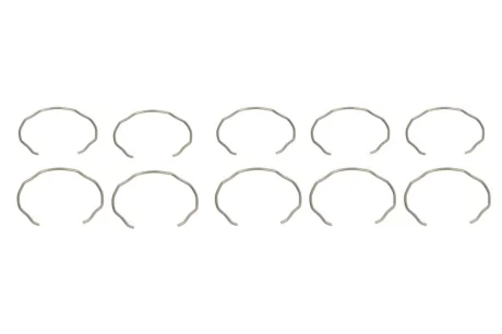 (EN) Front suspension seal guard (/зовнішній діаметр: 53мм, діаметр дроту: 1,8мм, кількість штук в упаковці: 10шт) HONDA CB, CLR KAWASAKI EN, ER, EX 125/250/500 1994-2009 TOURMAX CIR10
