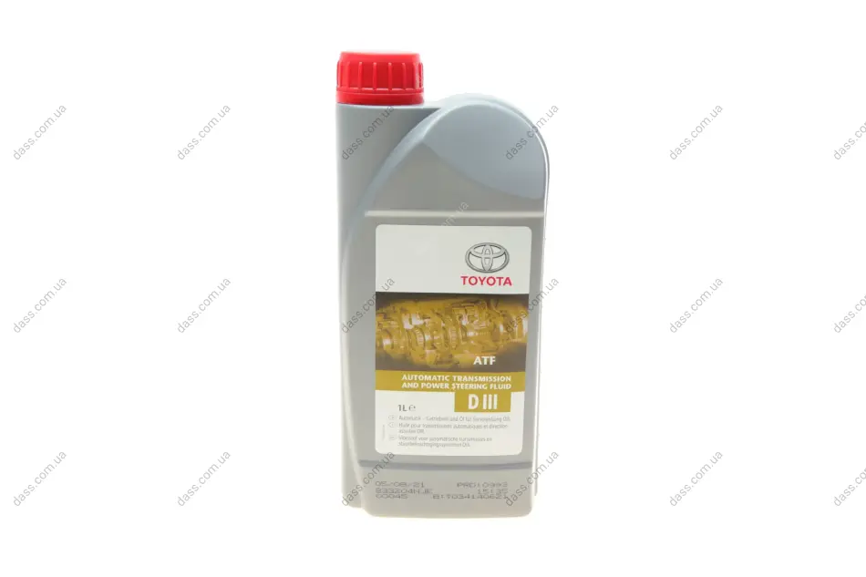 Олива ATF (1L) Dexron III/BMW ATF 6/Ford WSS-M2C922-A1/ T-II, T-III Toyota 08886-80506 (фото 1)