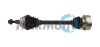 TRAKMOTIVE AUDI піввісь лів L=521mm 36 зуб. A3 (8P1) 1.9 TDI 03-10, SEAT ALTEA (5P1) 1.9 TDI 04-, SKODA OCTAVIA II (1Z3) 2.0 TDI 10-13, VW GOLF VI (5K1) 1.6 TDI 09-12 Trakmotive 30-0068 (фото 1)
