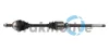 CITROEN піввісь прав. з ABS L=872mm 25/24 зуб. XSARA Break 2.0 HDi 109 01-05, ZX Break 1.9 TD 93-97 Trakmotive 30-0185 (фото 1)