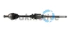 CITROEN піввісь прав з ABS L=864mm 25/24 зуб. Berlingo 1,4-1,6 00 Trakmotive 30-0263 (фото 1)