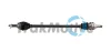 Полуось прав L=960mm L2=993mm 22/22 зуб. ASTRA G (T98) 1.6 16V 01-05, ASTRA G (F70) 1.7 TD 99-05 Trakmotive 30-0537 (фото 1)
