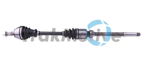 PEUGEOT Полуось прав. L=882mm 25/24 зуб. 306 1.9 SLD 94-01 TRAKMOTIVE 30-0610