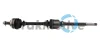 Полуось прав. с ABS L=900mm 25/24 зуб. 406 (8B) 1.8 16V 00-04, 406 (8C) 2.0 16V 97-04 Trakmotive 30-0620 (фото 1)