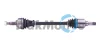 Полуось левая L=681mm 25/26 зуб. Megane 1,2-1,6/1,5dCi 08-, Fluence, Scenic Trakmotive 30-1076 (фото 1)