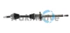 NISSAN Полуось прав L=981, 29/29 зуб. QASHQAI / QASHQAI +2 I (J10, NJ10, JJ10E) 2.0 dCi 07-13 Trakmotive 30-1605 (фото 1)