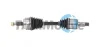 TRAKMOTIVE MITSUBISHI Полуось лів. с ABS L=596mm, 30/28 зуб. PAJERO III 3.5 00-07 Trakmotive 30-1632 (фото 1)