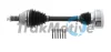 Піввісь лів. L=500mm, L2= 521mm, 36 зуб. A1 1.4 TFSI 14-18, SEAT IBIZA IV SC 1.4 08-15, SKODA FABIA III 1.2 TSI 14-, VW POLO V 1.2 TSI 16V 14-17 Trakmotive 30-1722 (фото 1)
