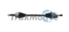 HYUNDAI піввісь лів. L=675mm, L2=720mm 25/27 зуб. i30 1.4 07-11, i30 1.6 08-12 Trakmotive 30-1741 (фото 1)