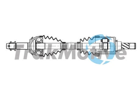 TRAKMOTIVE NISSAN Напіввісь передн. лів. QASHQAI II (J11, J11) 1.2 DIG-T 13- Trakmotive 30-1917
