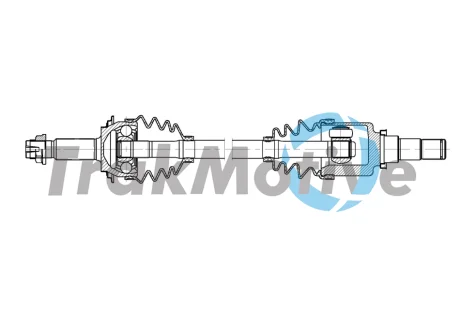 TOYOTA Напіввісь передн. прав. YARIS (P9) 1.3 VVT-i 05-10 Trakmotive 30-1930