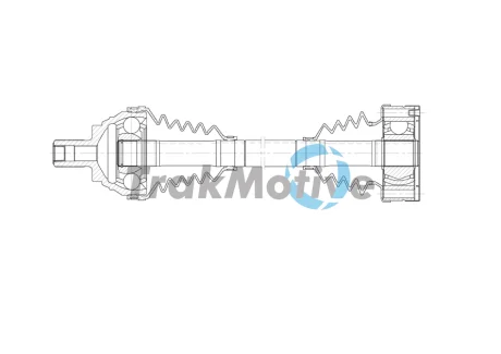 TRAKMOTIVE Напіввісь задня прав. Q3 2.0 TFSI quattro 11- Trakmotive 30-1981