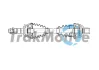 TRAKMOTIVE OPEL Напіввісь передн. ліва. ASTRA J (P10) 1.6 (68) 09-15 Trakmotive 30-2048 (фото 1)
