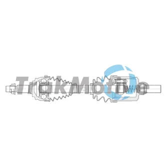 Напіввісь передн. лів. C4 PICASSO II 2.0 BlueHDi 150 13-, PEUGEOT 3008 1.6 THP 150 Trakmotive 30-2117