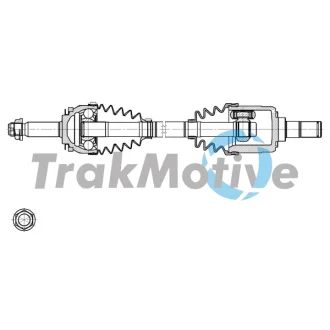 KIA Напіввісь передн. лів. RIO II (JB) 1.5 CRDi 08-11 Trakmotive 30-2139
