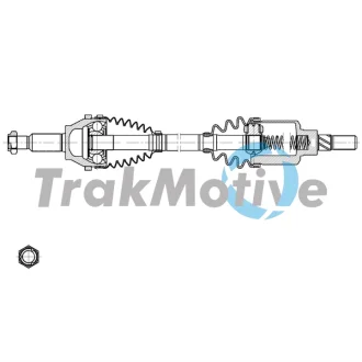 Піввісь задн.Duster 4X4 Trakmotive 30-2140