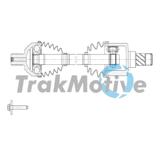 Напіввісь передн. лів. MONDEO IV (BA7) 2.2 TDCi 08-10 Trakmotive 30-2155