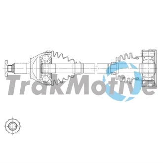 SEAT напіввісь передня права 516 мм IBIZA IV 1.2, SKODA, VW Trakmotive 30-2170