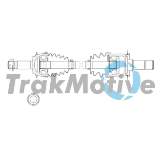 TRAKMOTIVE DB Напіввісь задня L=866mm прав/лів Vito 03- Trakmotive 30-2174