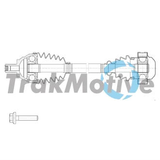 TRAKMOTIVE AUDI Напіввісь передня ліва A3 (8P1) 1.6 TDI 09-12 Trakmotive 30-2176