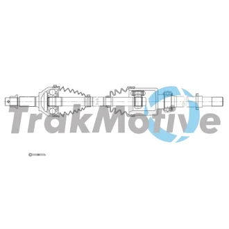 TRAKMOTIVE NISSAN Напіввісь передн. прав. QASHQAI / QASHQAI +2 I (J10, NJ10, JJ10E) 2.0 07-13 Trakmotive 30-2185