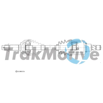 TRAKMOTIVE NISSAN Напіввісь передн. лів. QASHQAI / QASHQAI +2 I 1.6 07-13 Trakmotive 30-2186