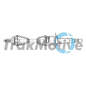 TRAKMOTIVE VOLVO Напіввісь передня права S60 II (134) D2 15-18 Trakmotive 30-2196