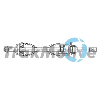 FIAT Напіввісь передня права Stilo -08 Trakmotive 30-2233