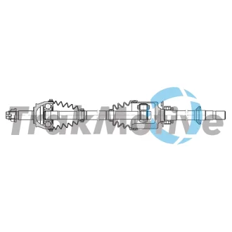 Напіввісь передня права FIORINO (225) 1.3 D Multijet 09- Trakmotive 30-2237