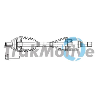 TRAKMOTIVE AUDI Напіввісь передня права Q3 (F3B) 35 TDI 18-, VW TOURAN (5T1) 2.0 TDI 19-, SKODA KODIAQ I 2.0 TDI 16- Trakmotive 30-2269