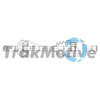 TRAKMOTIVE HONDA Напіввісь передня права HR-V (GH) 1.6 16V 4WD 99-05 Trakmotive 30-2276
