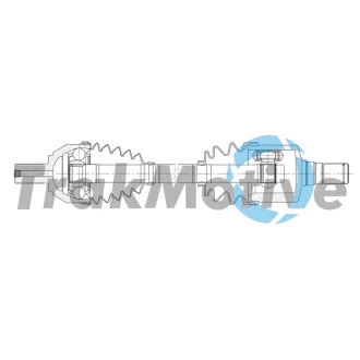 FORD Напіввісь передня ліва GALAXY II (WA6) 2.0 TDCi 06-15 Trakmotive 30-2277