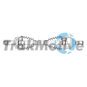 FIAT Напіввісь передн. ліва BRAVO II 2.0 D Multijet 08-14, OPEL COMBO Tour 2.0 CDTI 12 Trakmotive 30-2338