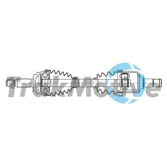 Напіввісь передня права ASX (GA_W_) 1.6 MIVEC (GA1W) 10- Trakmotive 30-2342