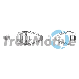FIAT Напіввісь передня ліва STILO Multi Wagon (192) 1.9 D 04-08 Trakmotive 30-2345