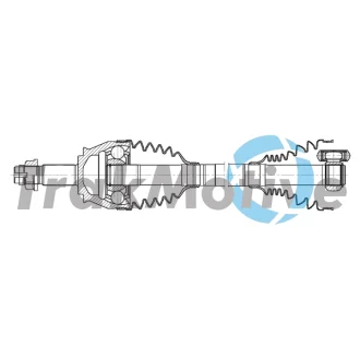 Напіввісь передня ліва/права DOBLO (263_) 1.6 D Multijet 10-23 Trakmotive 30-2353
